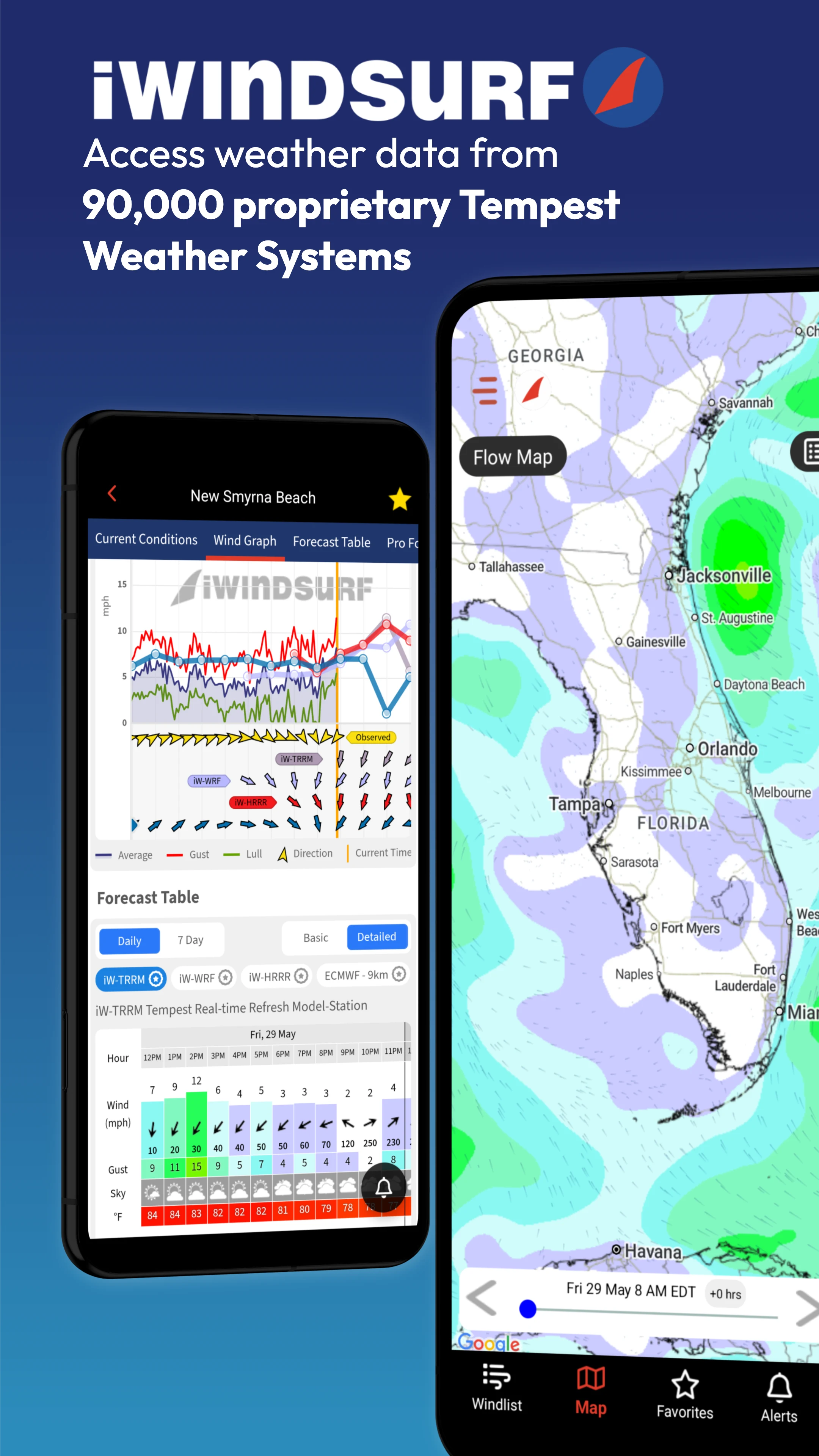 iWindsurf: Weather and Waves screenshot