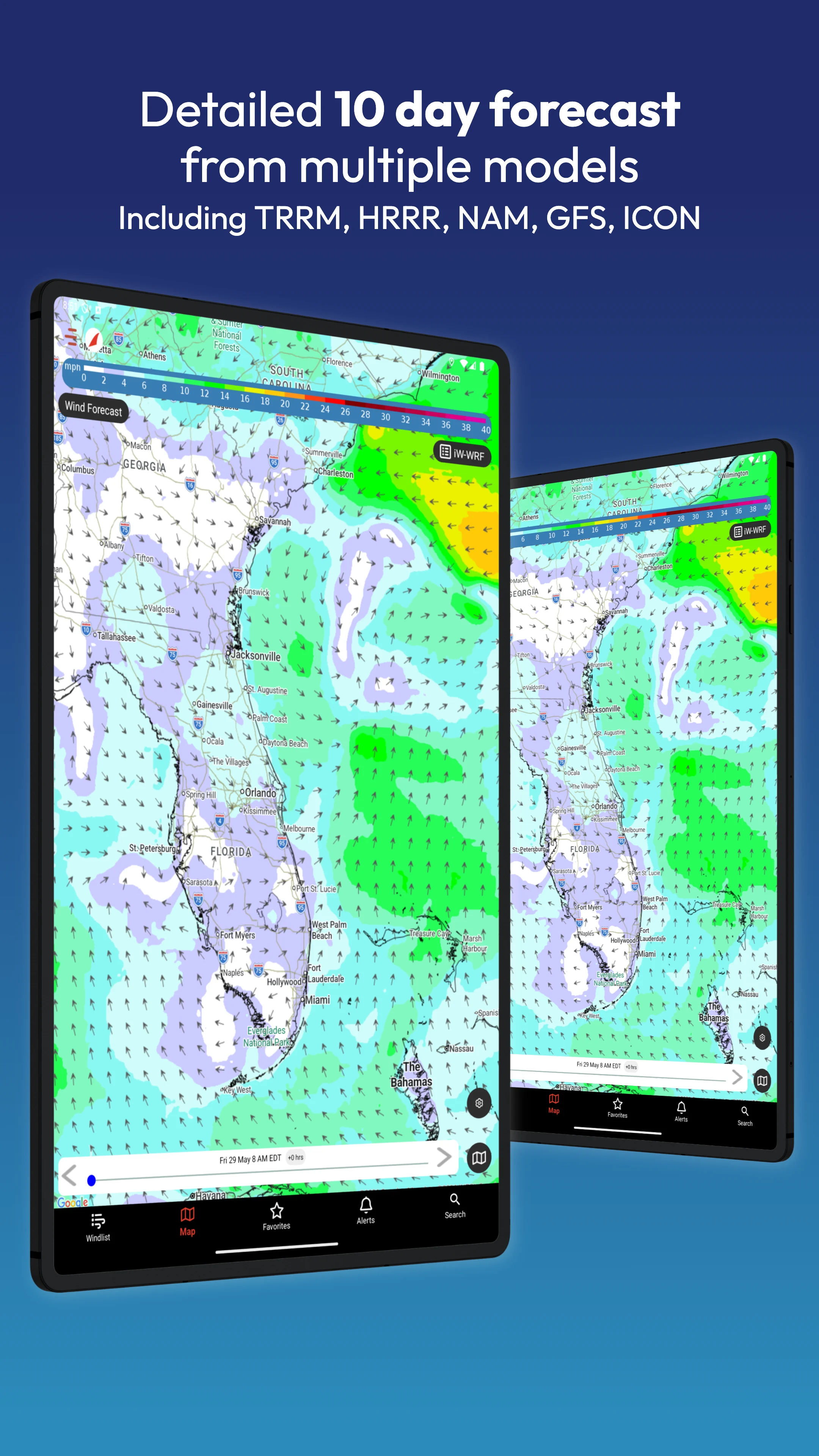 iWindsurf: Weather and Waves screenshot